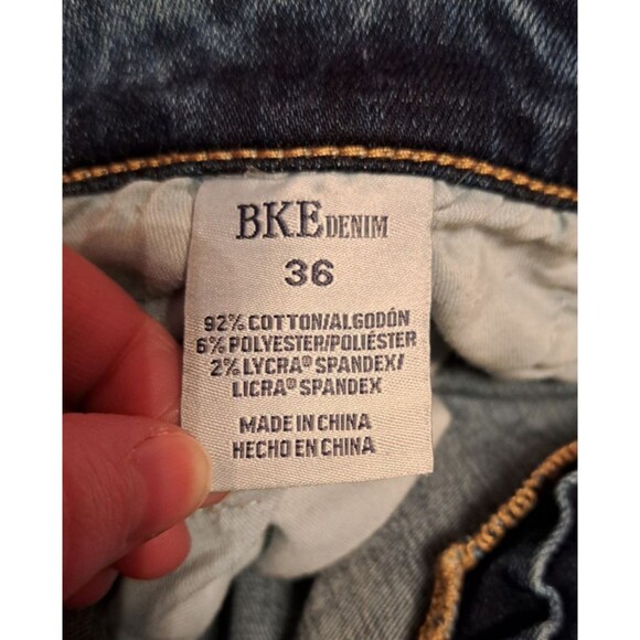 BKE Women Size 36 Payton Universal Fit Mid-Rise Ankle Skinny Distressed - Picture 15 of 16